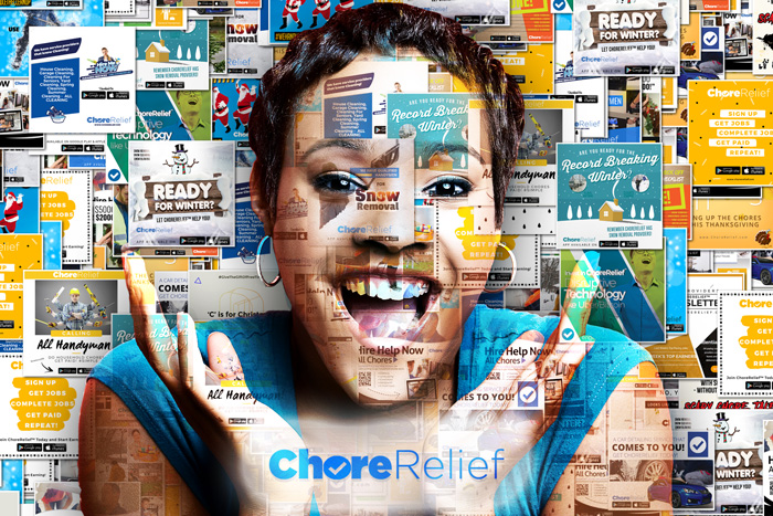 Examples of graphic designs - ChoreRelief